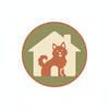Dog in House Logo